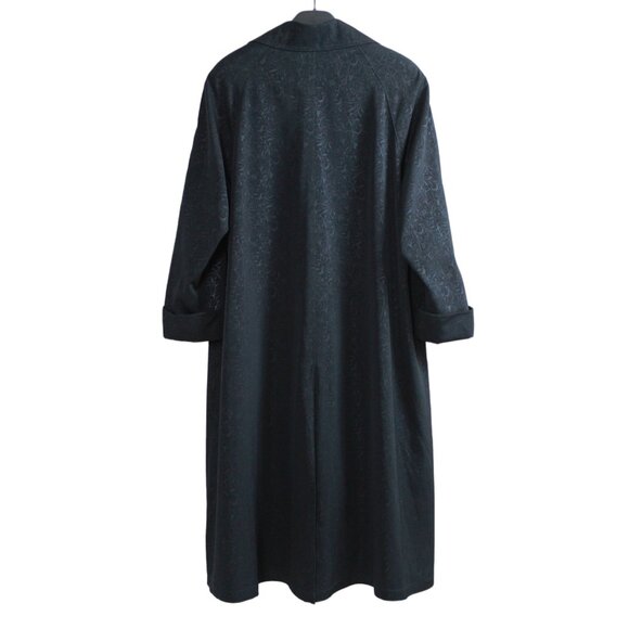 Pizazz Floral Jacquard Pattern Vintage Trent Coat - Picture 2 of 16